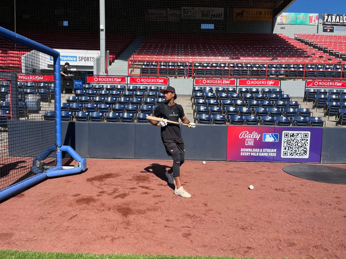 Arjun Nimmala told Global News having the chance to play during Nat Bailey Stadium’s South Asian Heritage Night “felt amazing.”